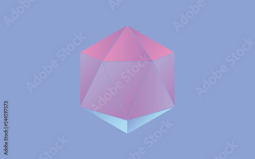 gems gradient shapes brilliant isolated gradient