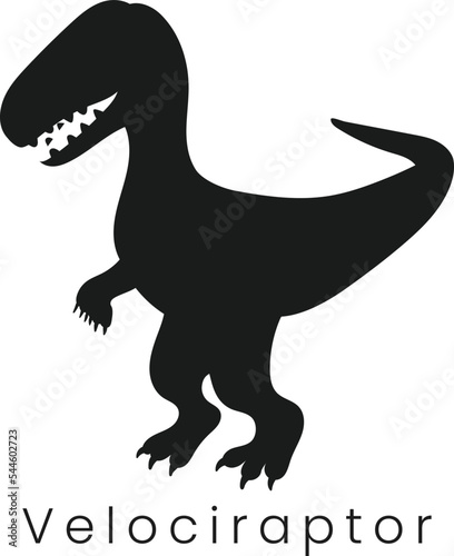 Dinosaur isolated vector Silhouettes