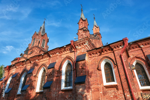Fototapeta Roman catholic church in Vladimir city