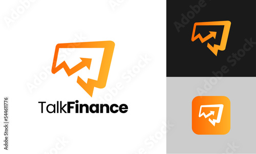 Talk finance business bubble chat suitable for finance service business