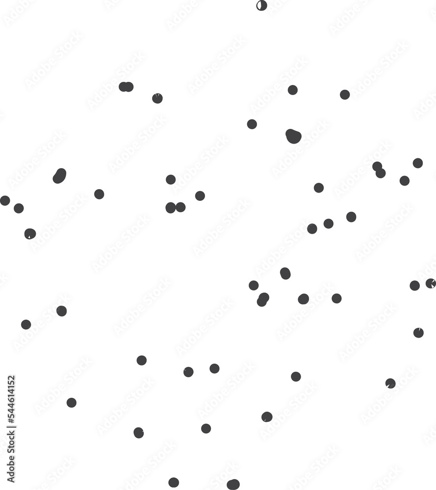 Polka dot. Hand drawn spots Polka dot. Hand drawn spots