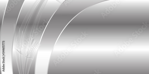 Light grey background gradient - abstract silver metal texture. Abstract metallic Silver 3D background.
