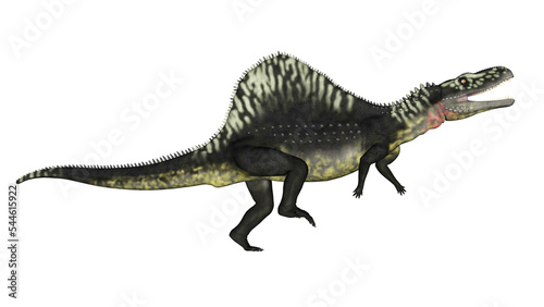 Arizonasaurus dinosaur roaring - 3D render © Elenarts