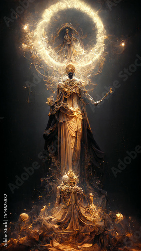 Fotografie, Obraz Eldritch Godess Statue 5