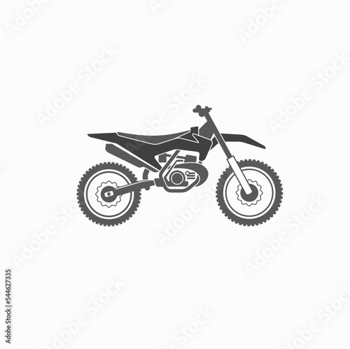 motocross illustration, sport, vector art