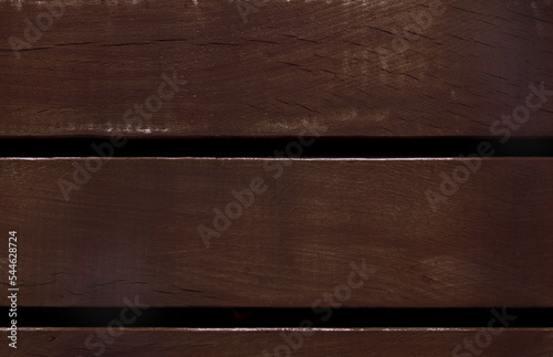 Dark wooden background. Boards made of natural wood.