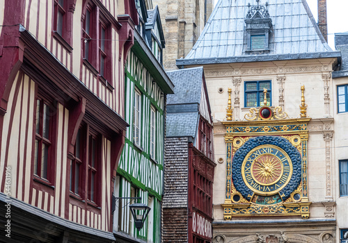 Gros Horloge of Rouen, Normandy