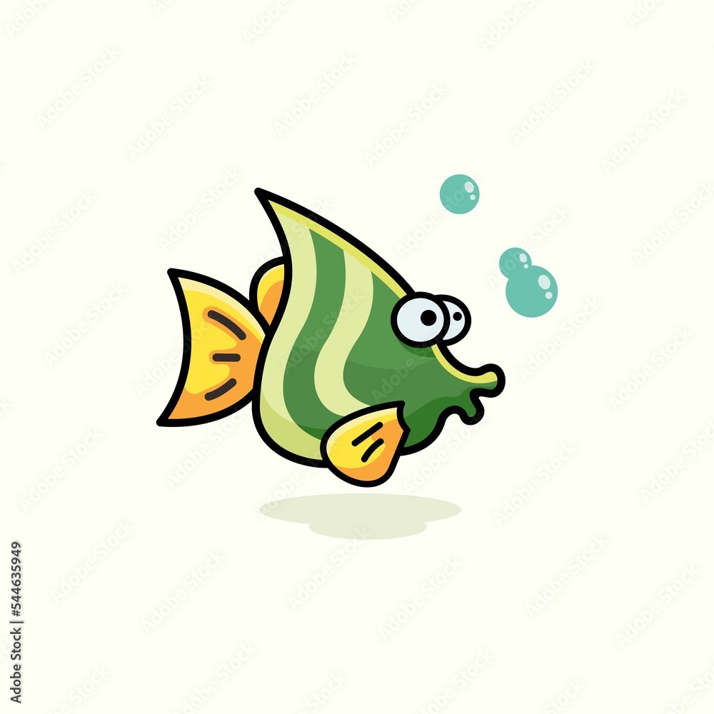 Obraz premium cute fish