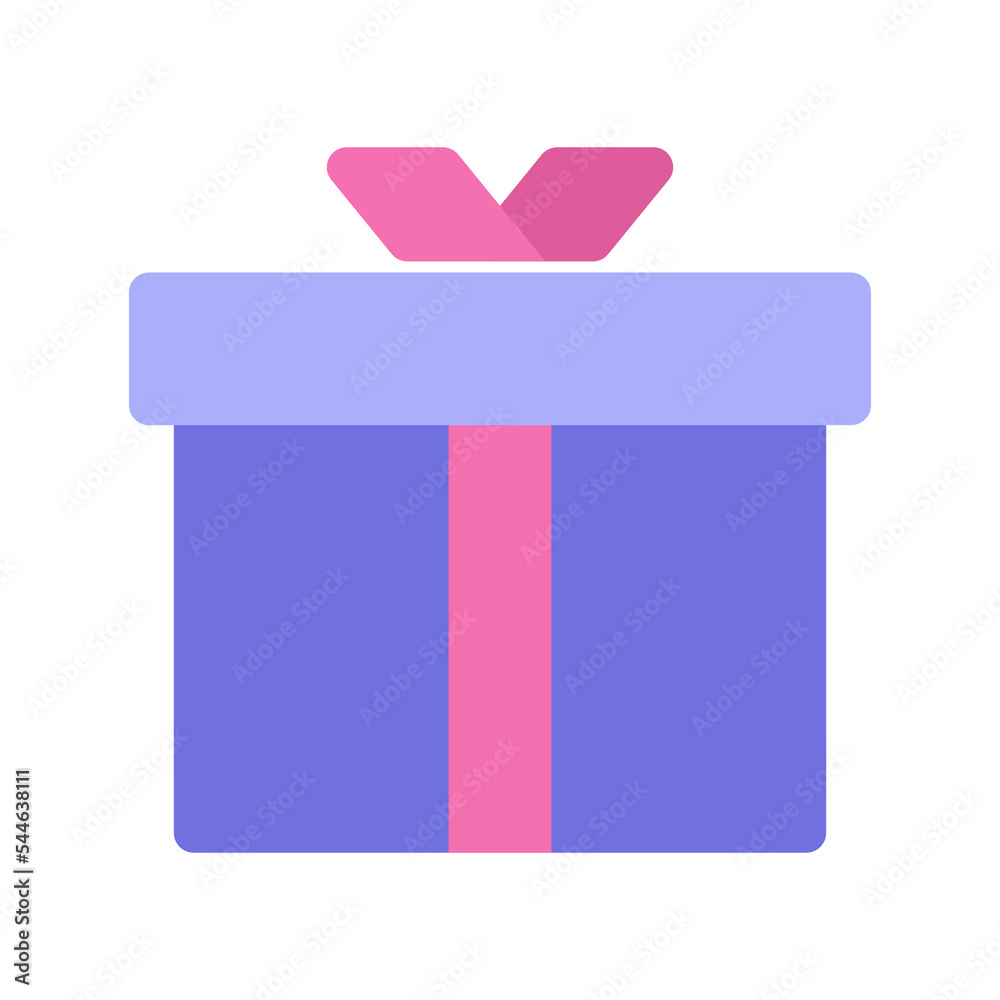 Gift box icon. Holiday Christmas birthday party present surprise. Gift box icon. Holiday Christmas birthday party present surprise.
