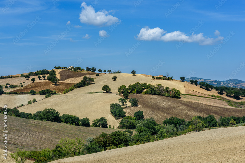 Marche, colline dell'entroterra di Fano, Pesaro Urbino