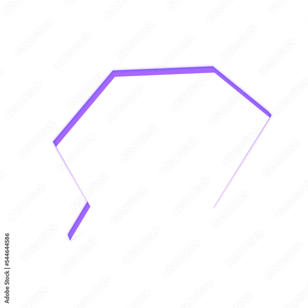 3D futuristic buble chat, buble speech with purple neon color, buble with copy space of your text 3D futuristic buble chat, buble speech with purple neon color, buble with copy space of your text