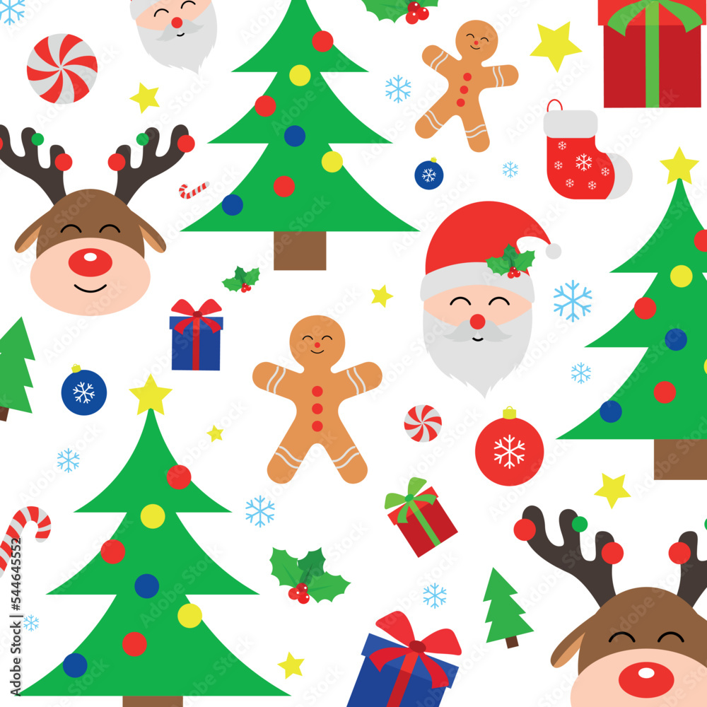 New Year pattern, winter background New Year pattern, winter background