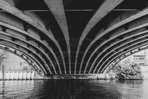 bridge over the river © Steven Clough