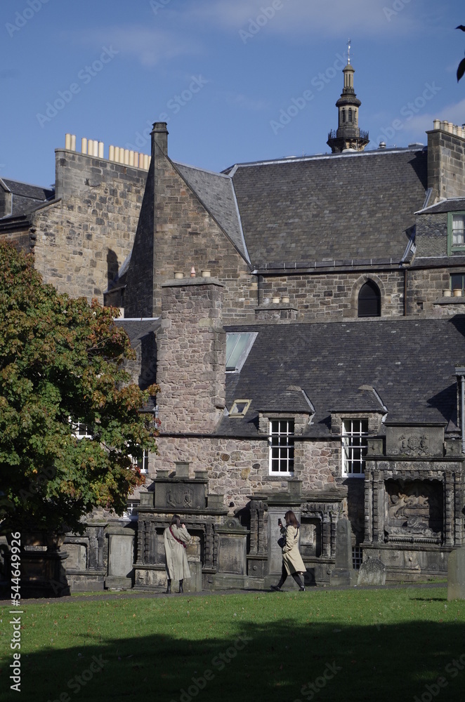 Fototapeta premium old buildings in the city