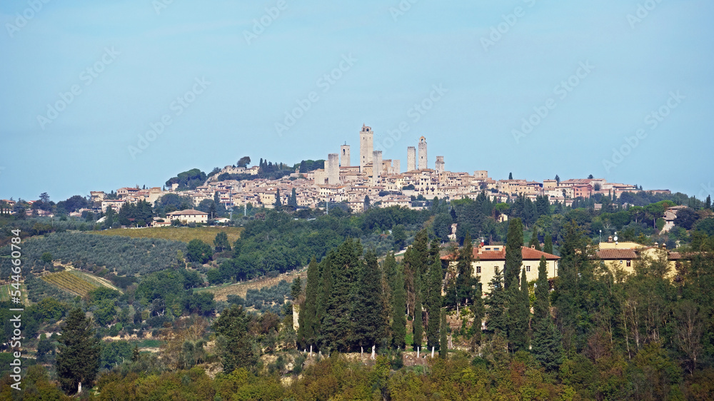 San Gimignano, panoramic view