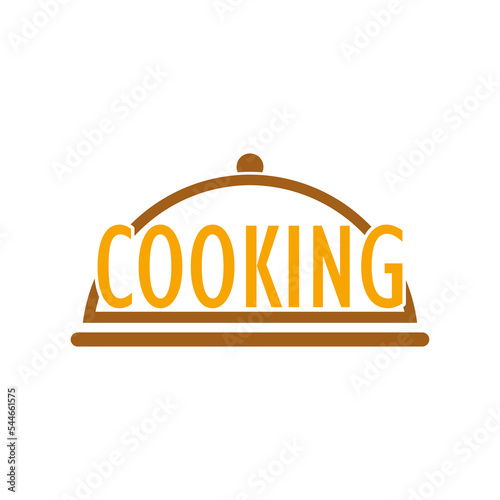Cooking logo. Cookery logo. Restaurant icon isolated on white background