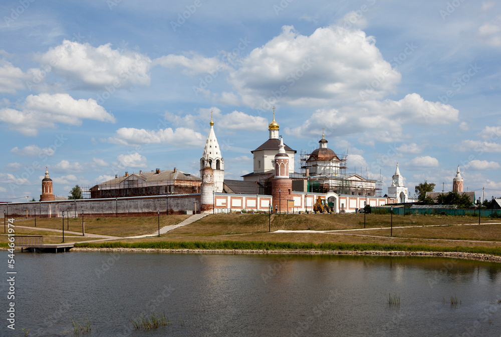 Bogoroditse-Rozhdestvensky Bobrenev Monastery. The village of Staroe Bobrenevo, Kolomna district, Moscow region. Russia