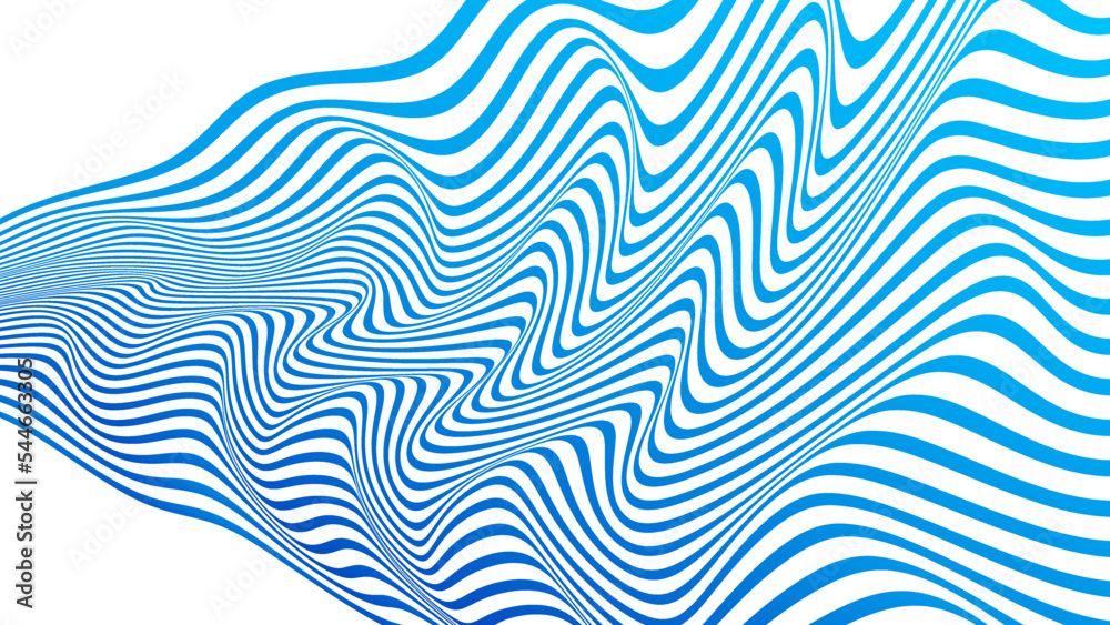 ABSTRACT COLORFUL GRADIENT WAVY LINE PATTERN BACKGROUND. COVER DESIGN 