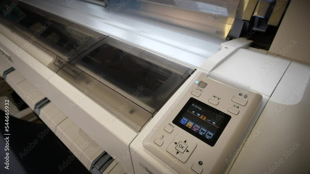 wide format printer printing wide format printer printing