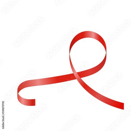 World Aids Day. Ribbon