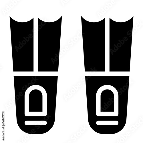 Flipper glyph icon style