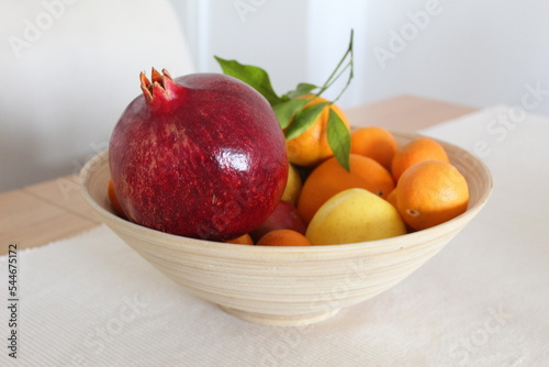 fruit in a bowl