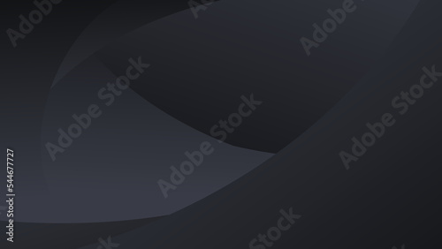 Abstract black background. Vector abstract graphic design banner pattern presentation background wallpaper web template.