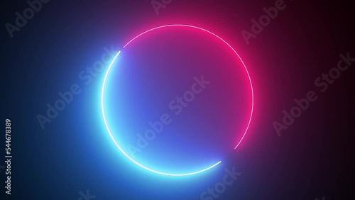glowing lights