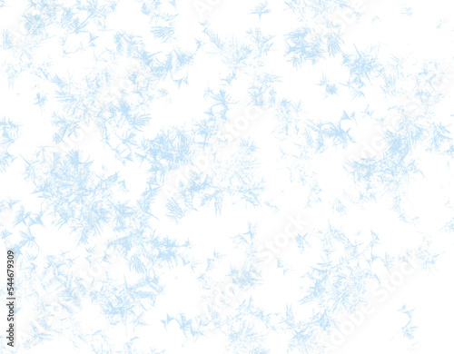 Icy overlay transparent background