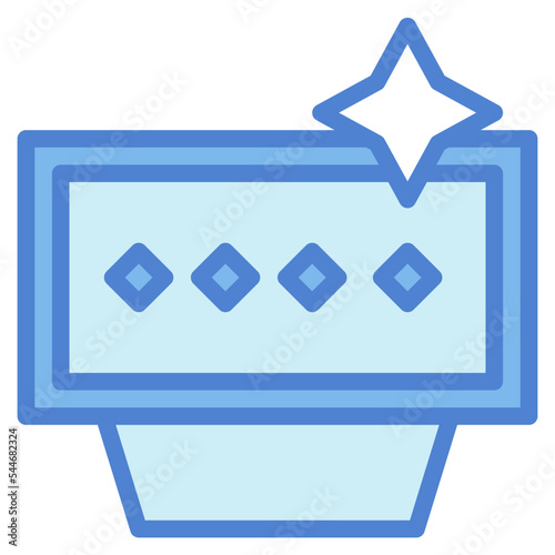 flash two tone icon style