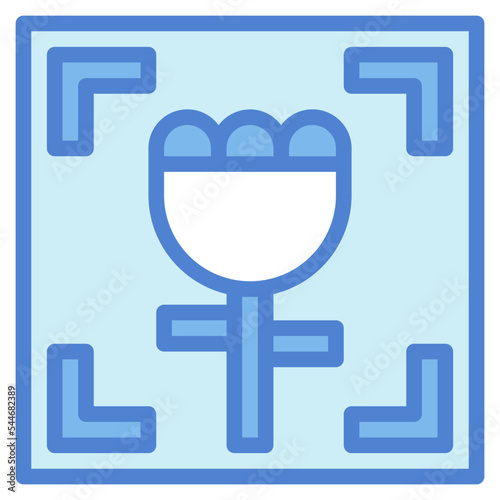 macro two tone icon style