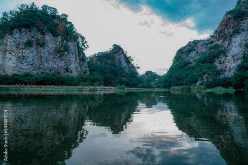 lake in the mountains