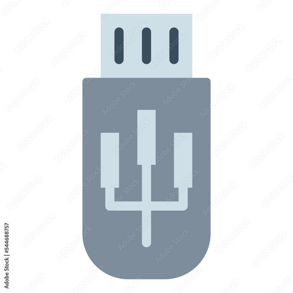 usb flat icon style usb flat icon style