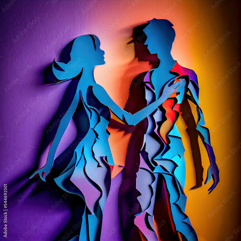  Foto zu Scherenschnitt Papercut Papercraft Papierkunst Papiermotive 3D AI 