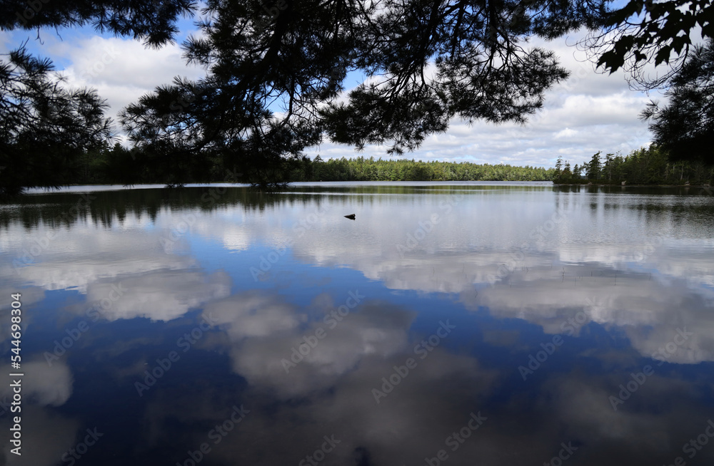 Fototapeta premium One of many lakes in Kejimkujik National Park