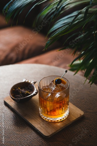 Photography Cocktail on a jazz club