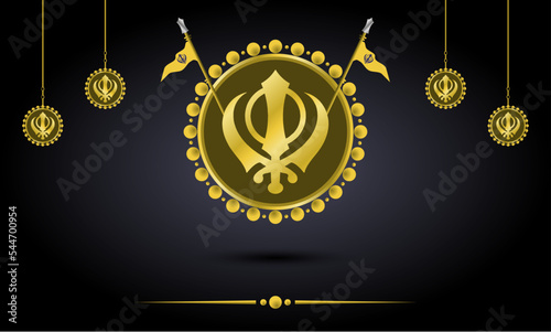 Background Event Nanak Jayanti, Guru Tegh Bahadur's Martyrdom Day, Govind Singh Jayanti, Guru Ravidas Jayanti, Guru Purnima, Diwali, Deepavali With Copyspace