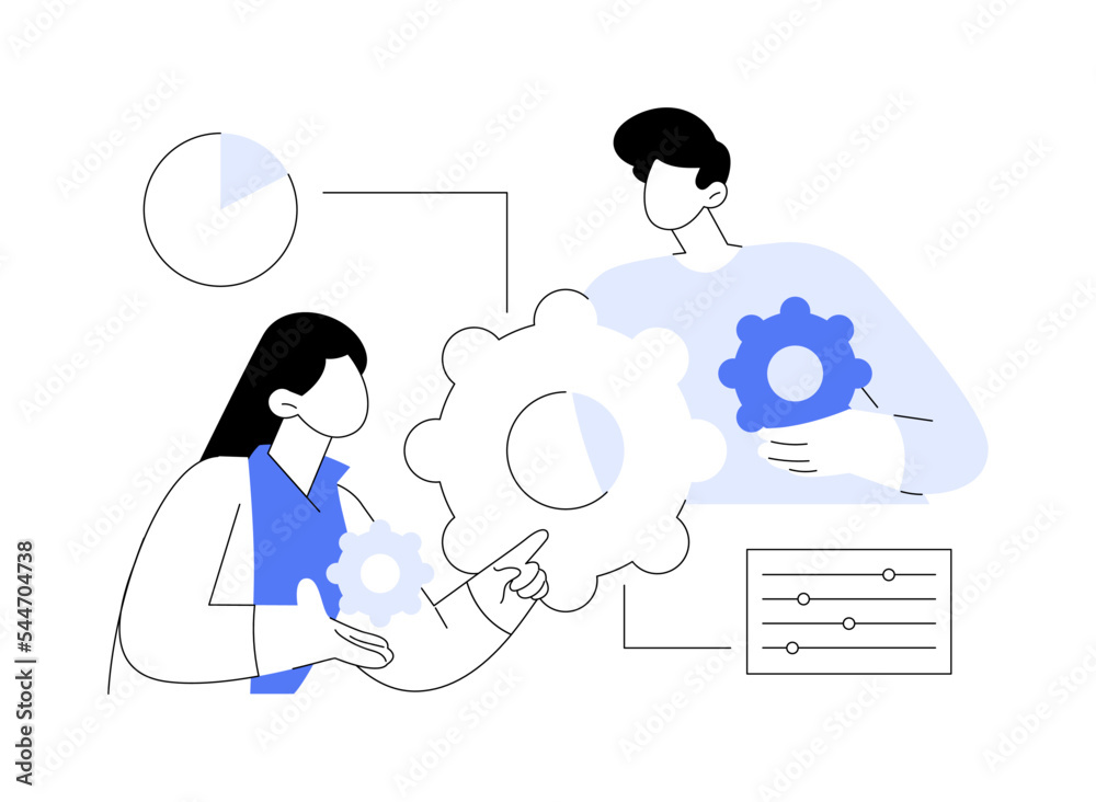 Responsibility abstract concept vector illustration.