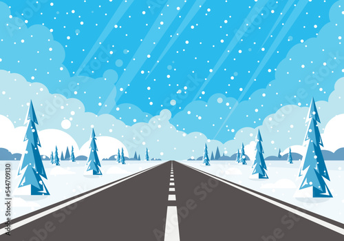 Winter road 1