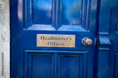 Headmaster's offices photo