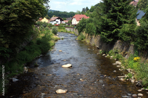 River Elbe in Vrchlabí, Bohemia
