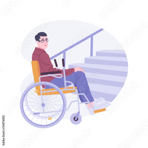 Access problems isolated cartoon vector illustrations.