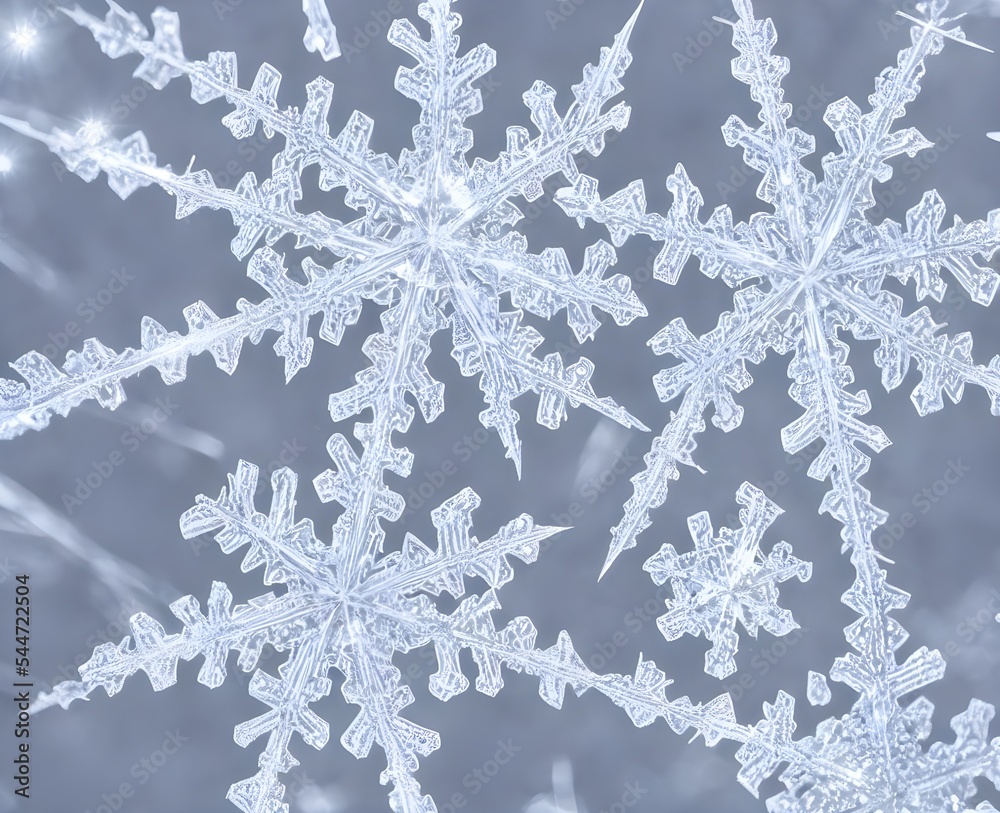 A single, intricately-shaped snowflake rests on a solid surface. Its many facets reflect light in different ways, creating a dazzling display. A single, intricately-shaped snowflake rests on a solid surface. Its many facets reflect light in different ways, creating a dazzling display.