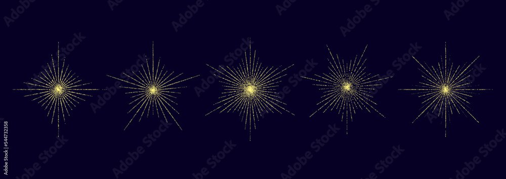 Dotted grain stars set. Shiny stippled shapes collection. Various noise textured asterisks. Different dot work stellar forms. Vector stochastic. Dotted grain stars set. Shiny stippled shapes collection. Various noise textured asterisks. Different dot work stellar forms. Vector stochastic.
