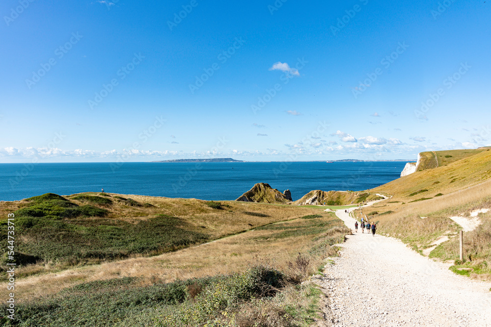 Küstenlandschaft bei Southbourne, England