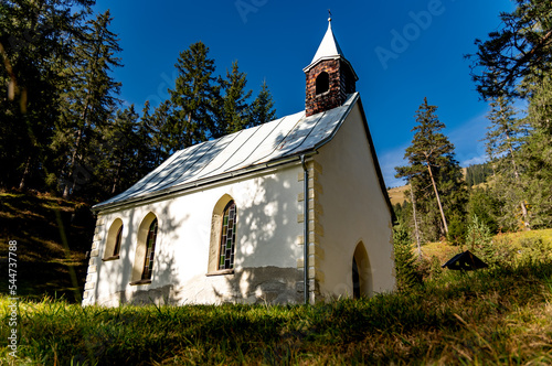 church in the mountains photo