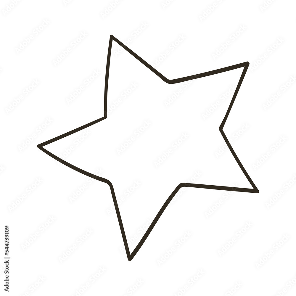 Coloring Illustration in hand drawn style. Children's drawings for your design Coloring Illustration in hand drawn style. Children's drawings for your design