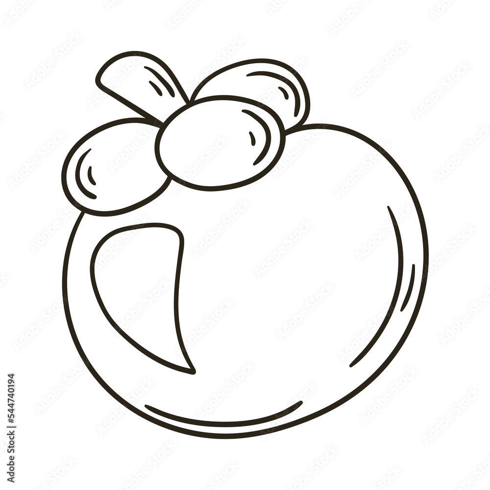 Coloring Illustration in hand drawn style. Children's drawings Coloring Illustration in hand drawn style. Children's drawings