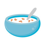 cereal breakfast icon