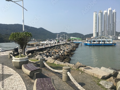 view of the port
